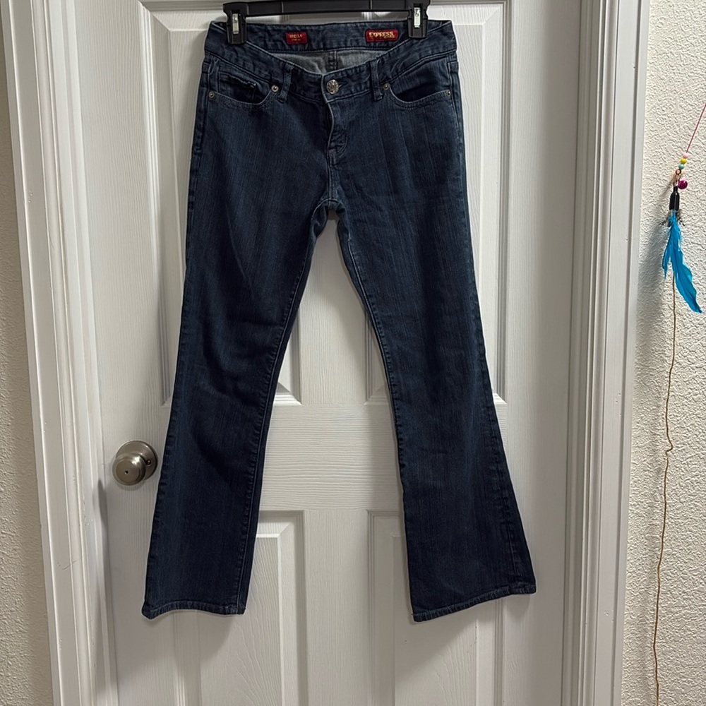 Express jeans, Stella, bootleg, size 2 short